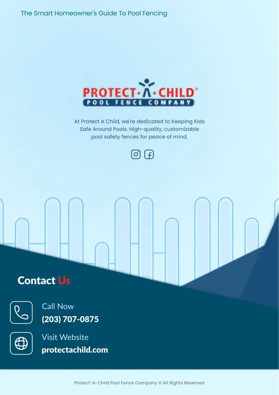 Protect-a-Child ebook closing page